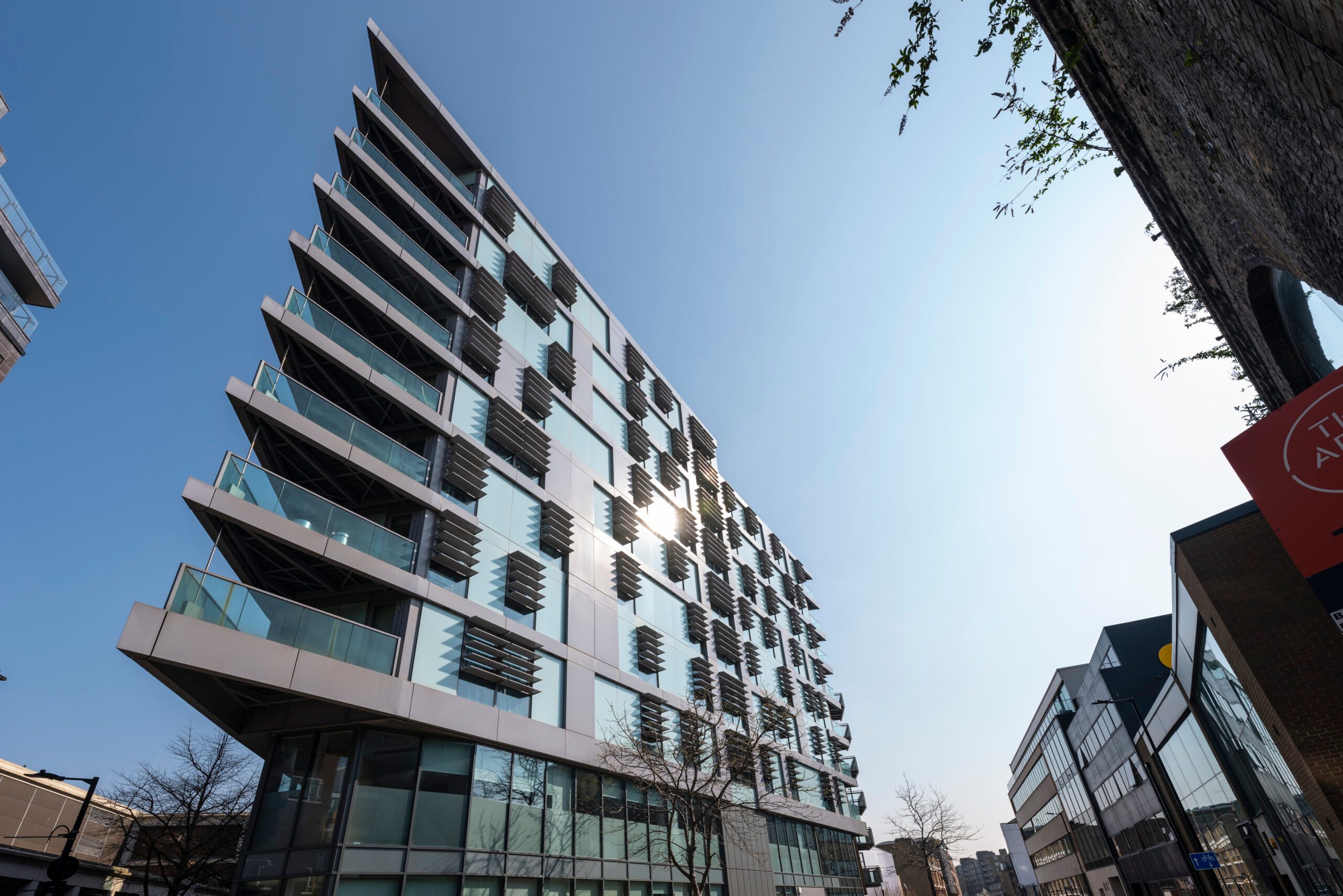 Moonraker Point accommodation building exterior