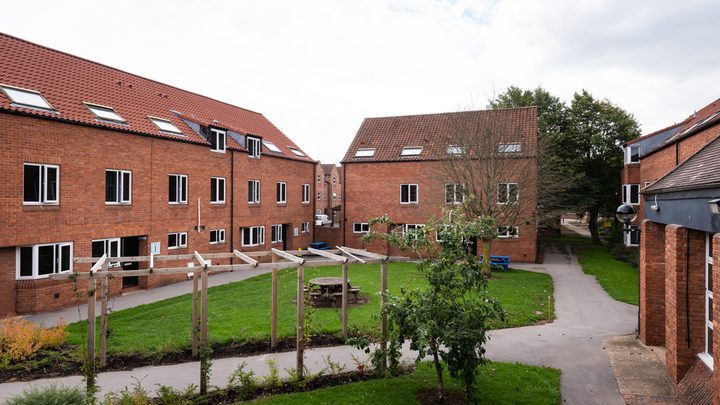 Halifax St Lawrence Court outside view of accommodation