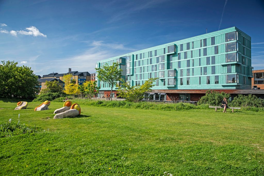University building at Queen Mary University Londo