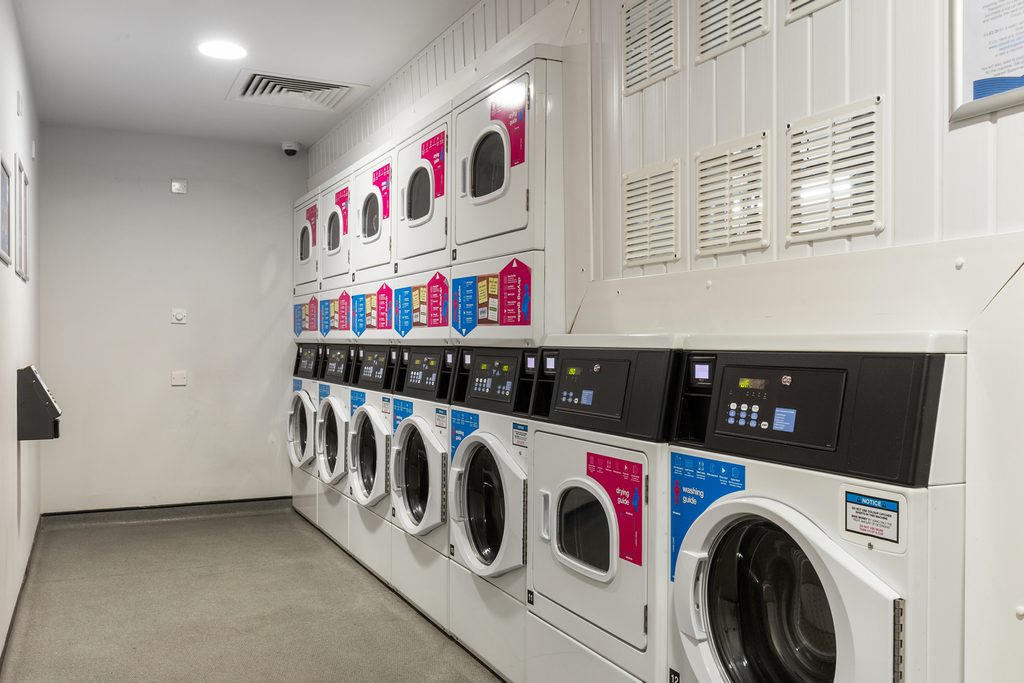 Kaplan Living Brighton laundry room