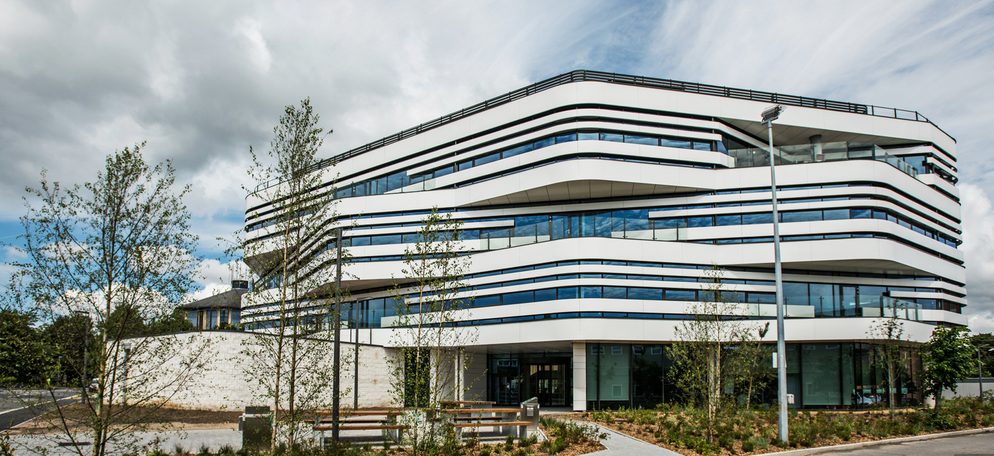 The Fusion building at Bournemouth University Talbot Campus