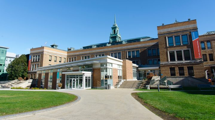 Simmons University building in Boston