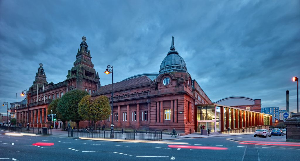 Exterior of Kelvin Hall
