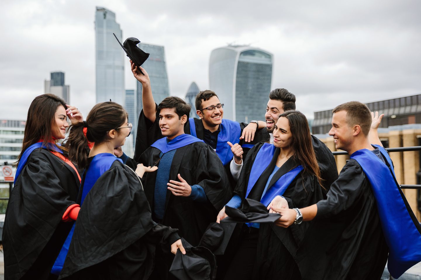 students graduation London