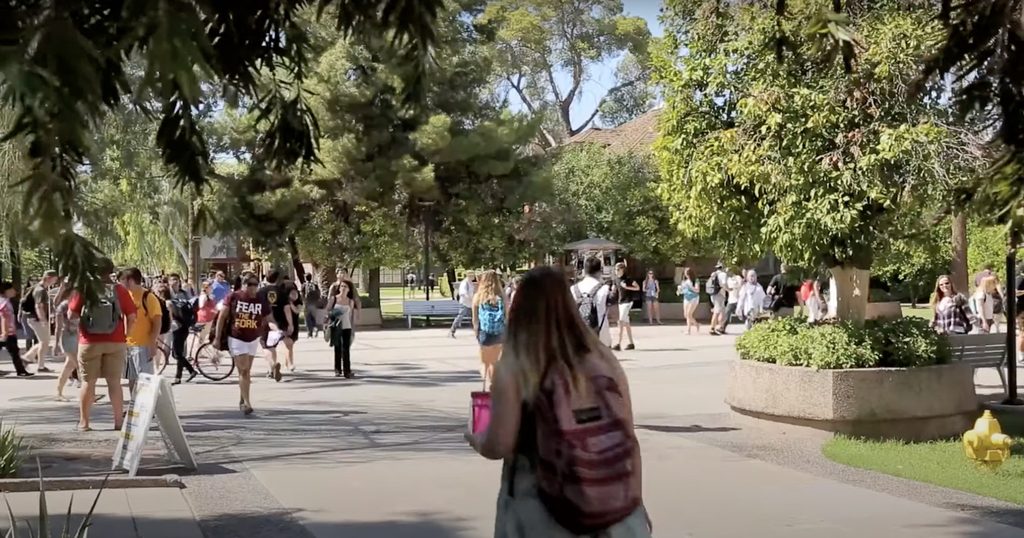 Person, Woman, Adult, Campus