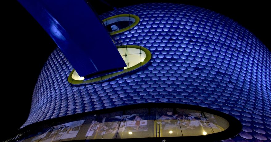 Outside of Selfridges in Birmingham