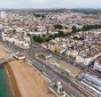 Aerial view of Brighton