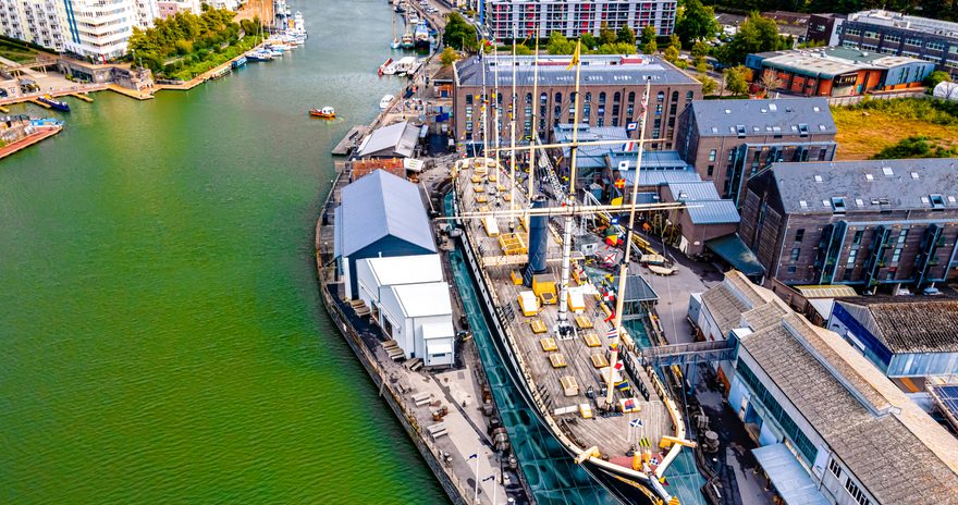 Brunel's SS Great Britain museum Ship