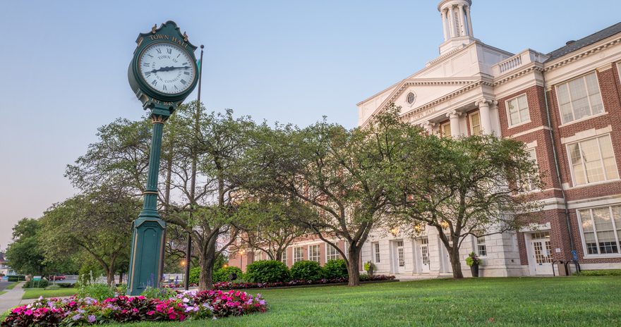 The Clock of the Greenwich City