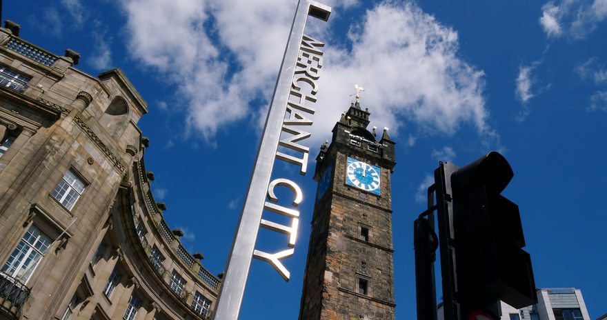 Merchant City sign