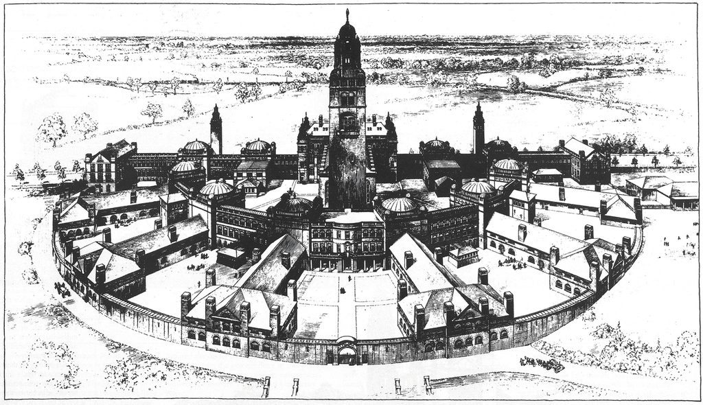 Historic design document of the University of Birmingham