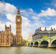 View of Houses of Parliament and Palace of Westminster