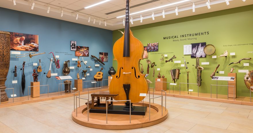 Interior of Musical Instruments Museum