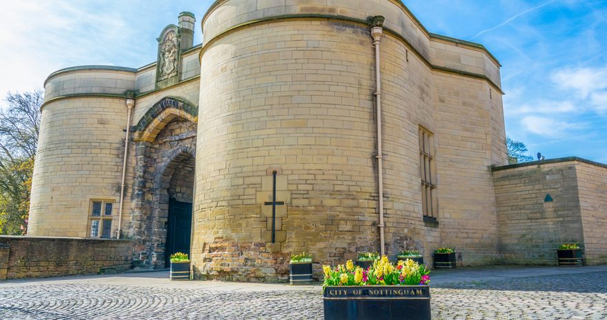 Exterior of Nottingham Castle