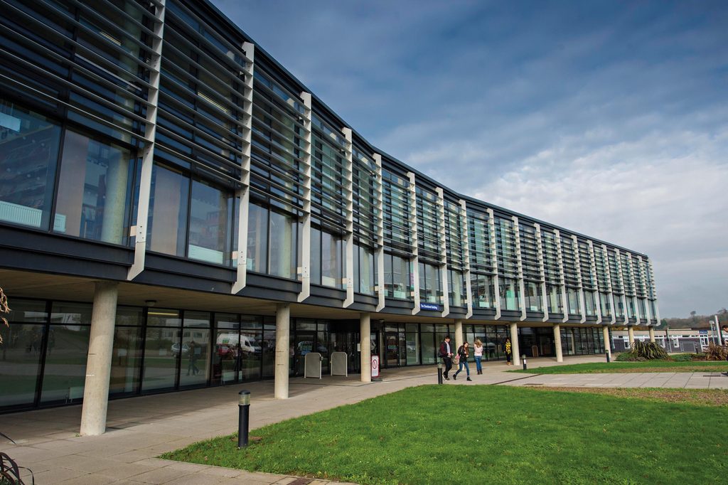 University of Brighton Falmer Campus view