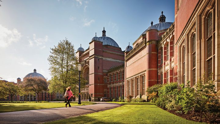 University of Birmingham's main red brick building