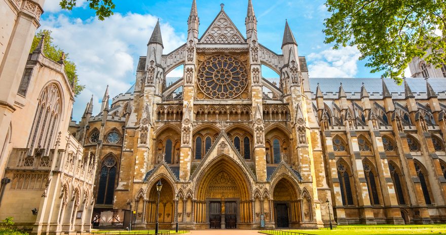 Exterior of Westminster Abbey
