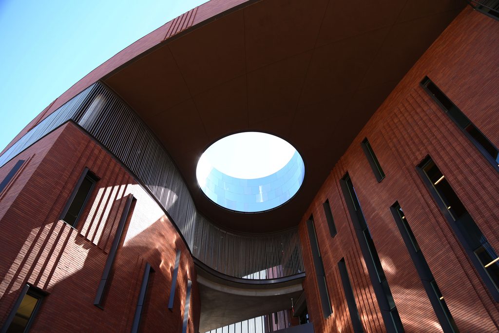 Roof of a modern ASU building