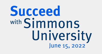 Succeed with Simmons conference logo