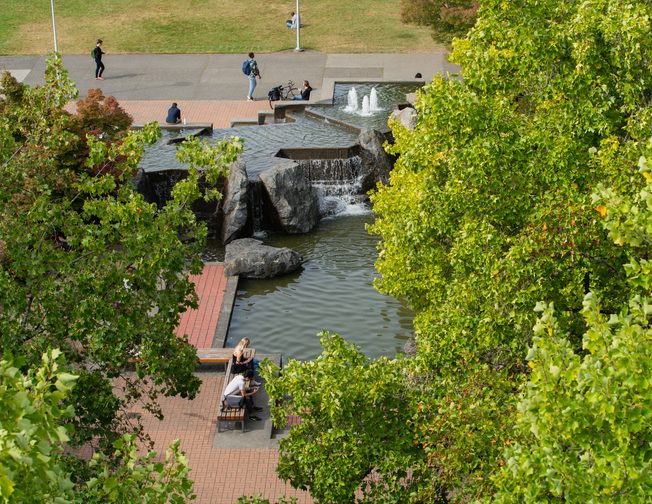 University of Victoria campus view