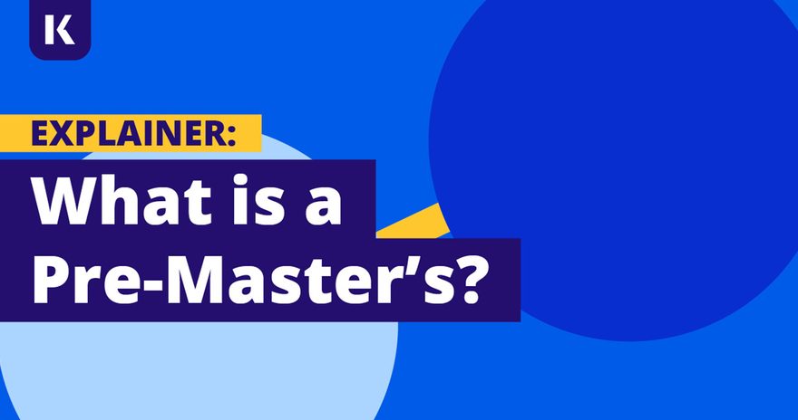What is a Pre-Master's?